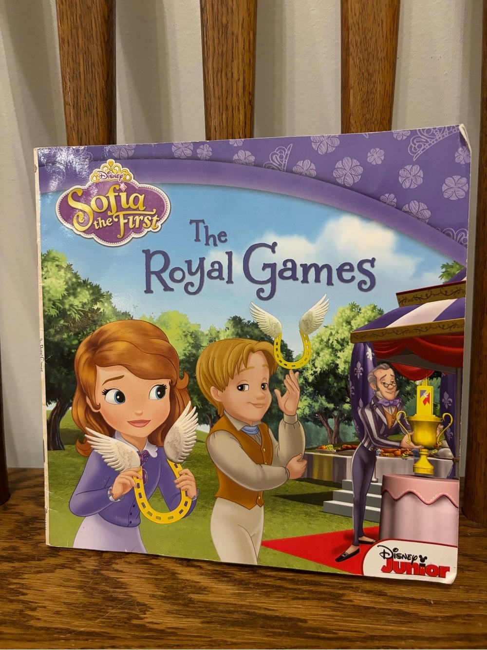 Disney Junior Sofia the First The Royal Games Paperback Book